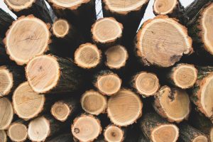 stack of logs